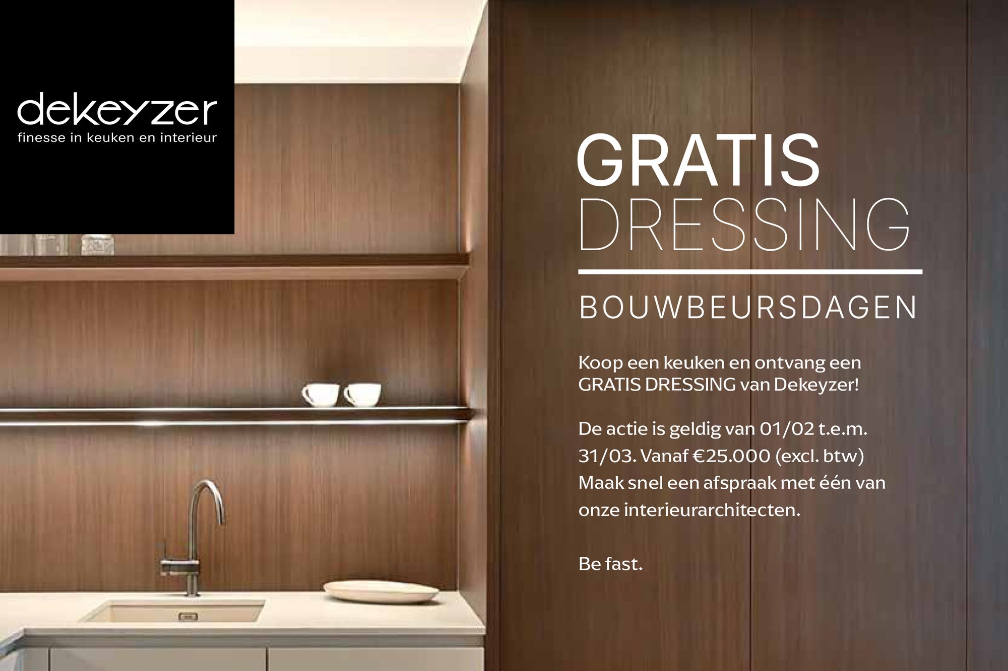 Actie Website Gratis Dressing 