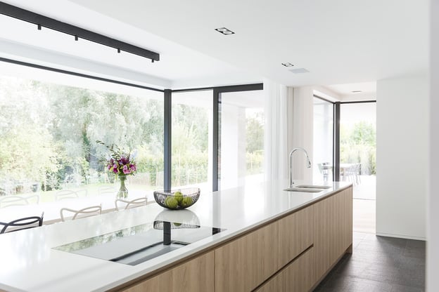 optimaal lichtinval keuken en interieur