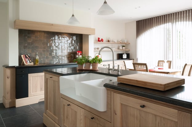 landelijke open keuken