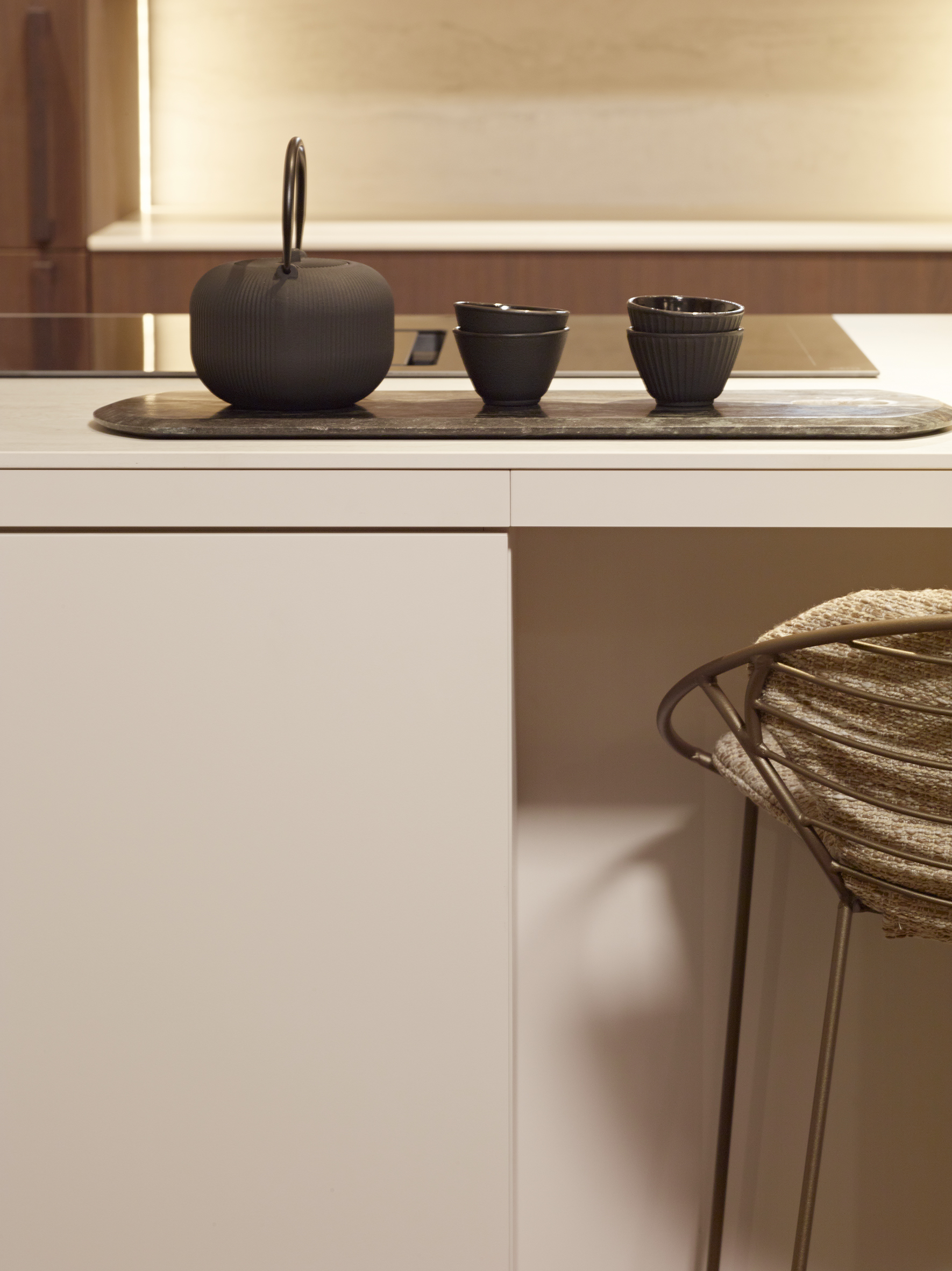 Dekeyzer, moderne keuken, fineer hout, architectuur, keukeneiland, inbouwtoestellen, 15